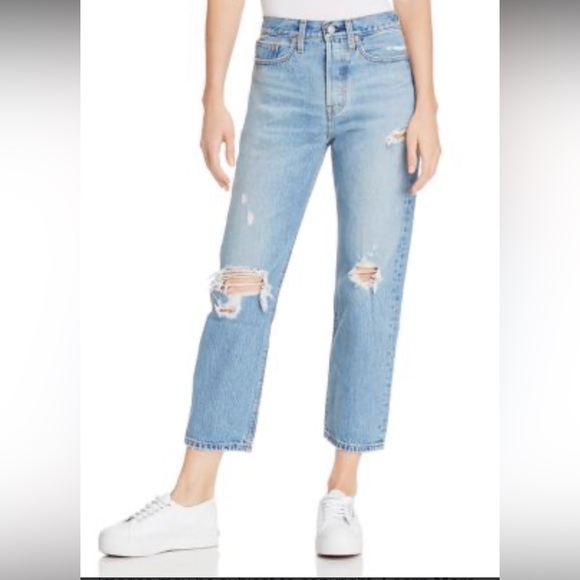 Levi's Denim - Levi's Wedgie Straight in Authentically Yours size 27x28